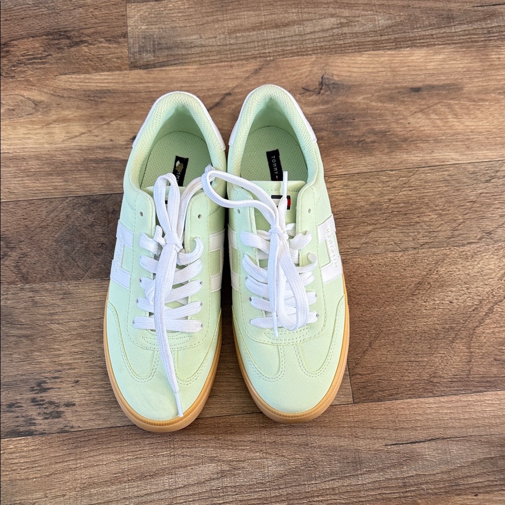 Tommy Hilfiger Mint Green Sneakers